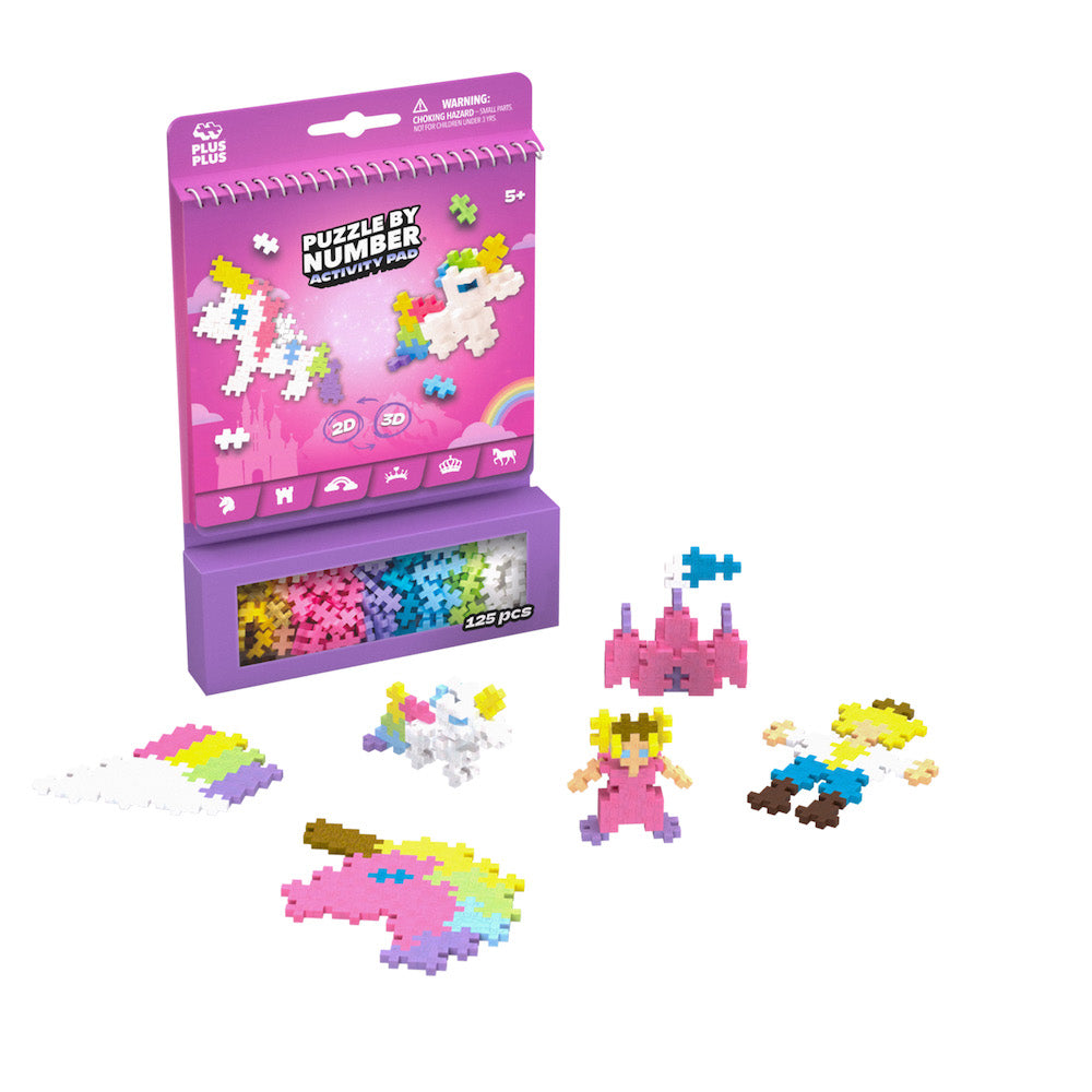 Puzzle By Number® - Activity Pad - Fairytale