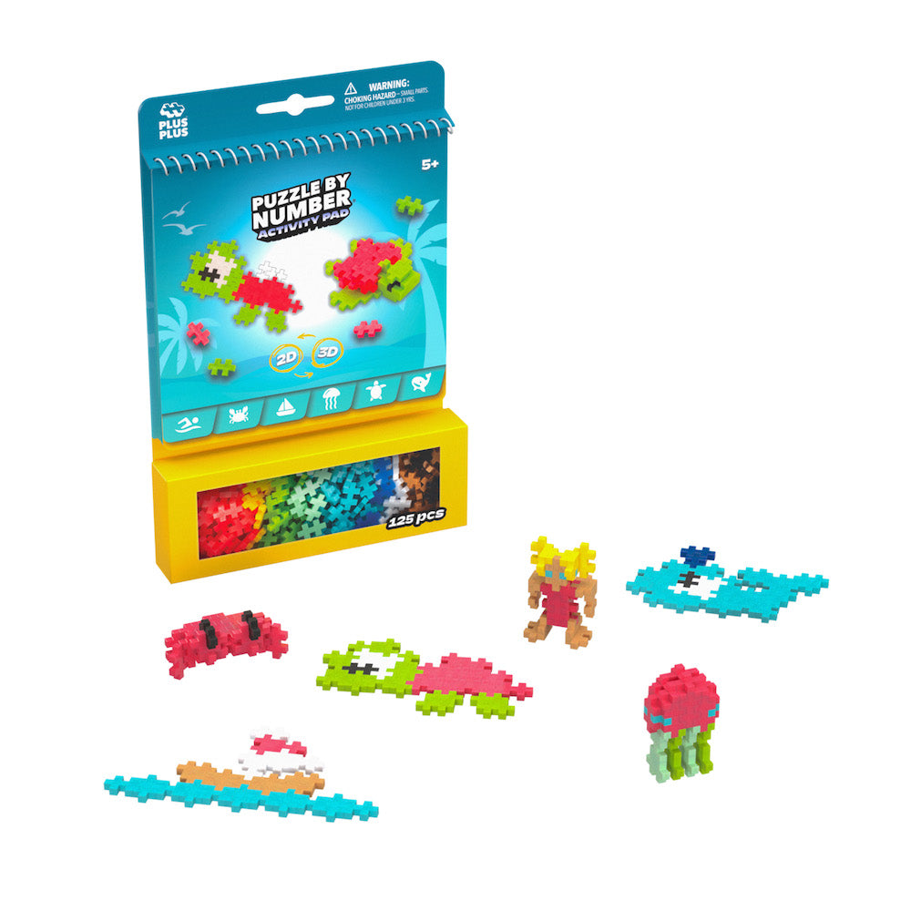 Puzzle By Number® Activity Pad - Ocean